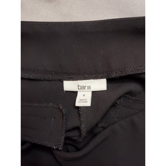 Women's bar III High Waist Shorts Black Size 4 - Picture 4 of 5